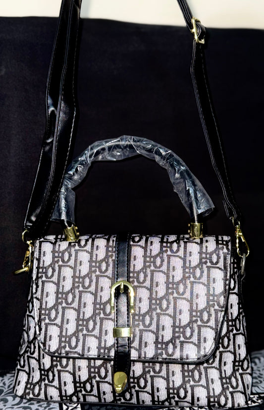 Luxury Designer-Inspired Handbag Collection – Monogram & Checkered Shoulder Bags