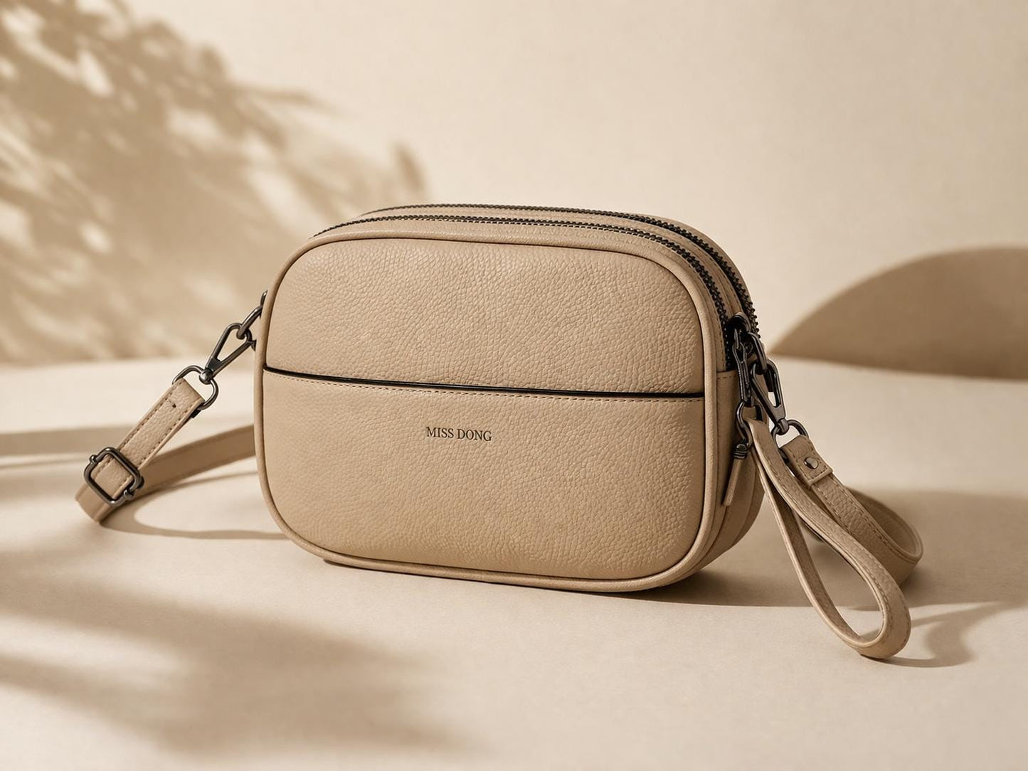 Crossbody Bag, Multi Compartment Shoulder Purse, Everyday Travel Handbag
