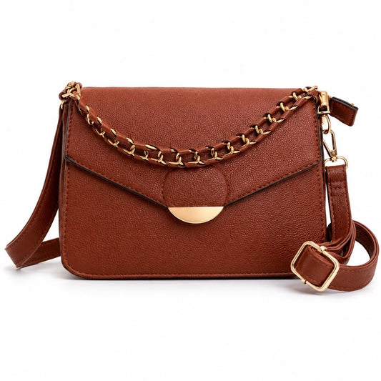 Leather Crossbody Bag | Textured Mini Shoulder Purse