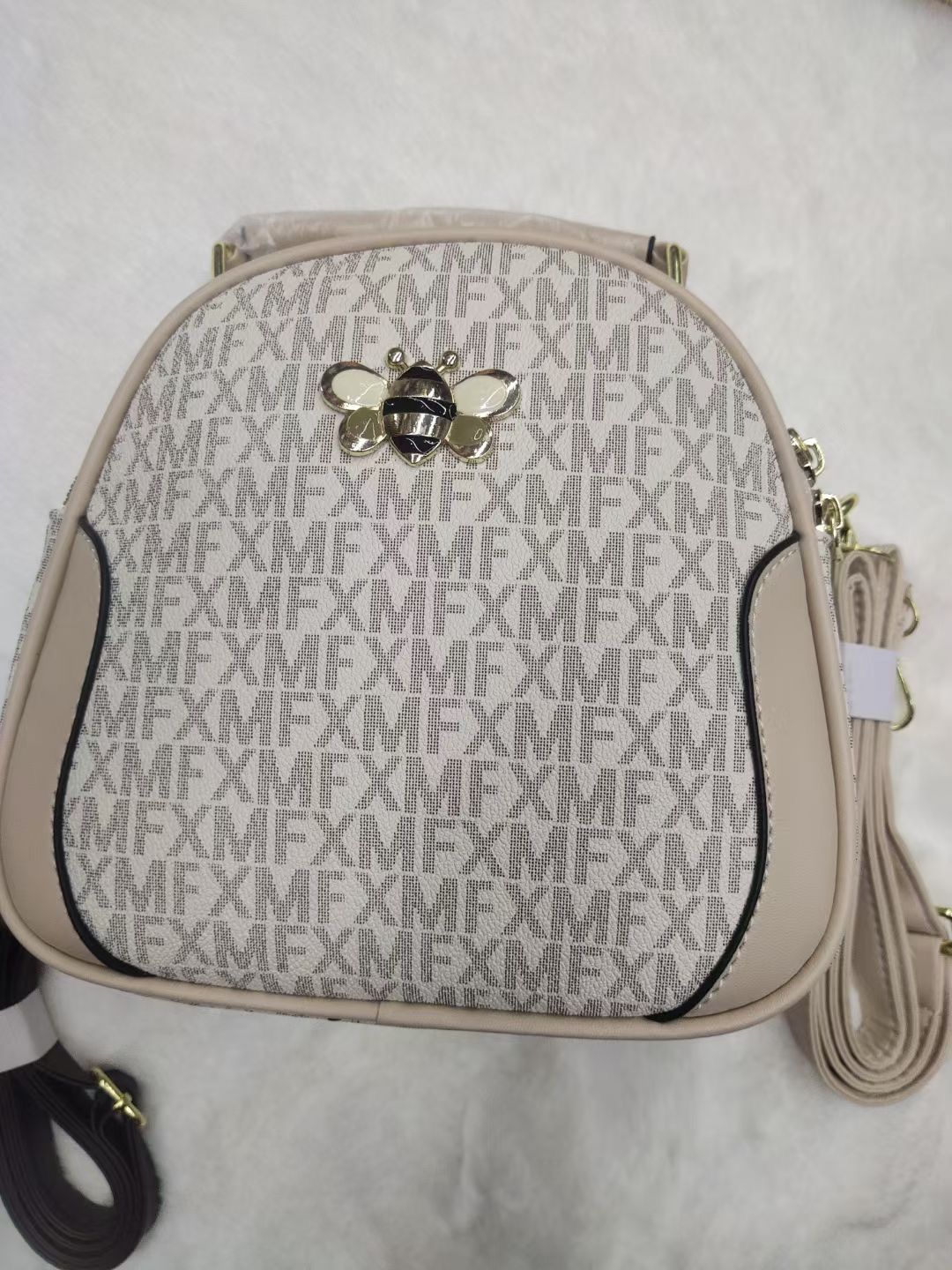 Luxury Monogram Crossbody Handbag for Women in Pakistan – Stylish Bee Charm Purse
