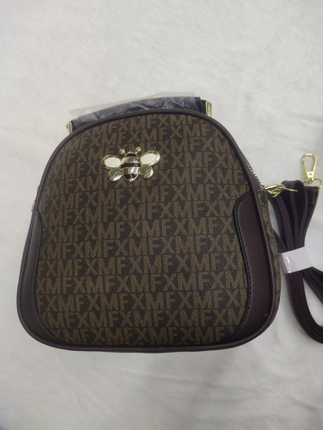 Luxury Monogram Crossbody Handbag for Women in Pakistan – Stylish Bee Charm Purse