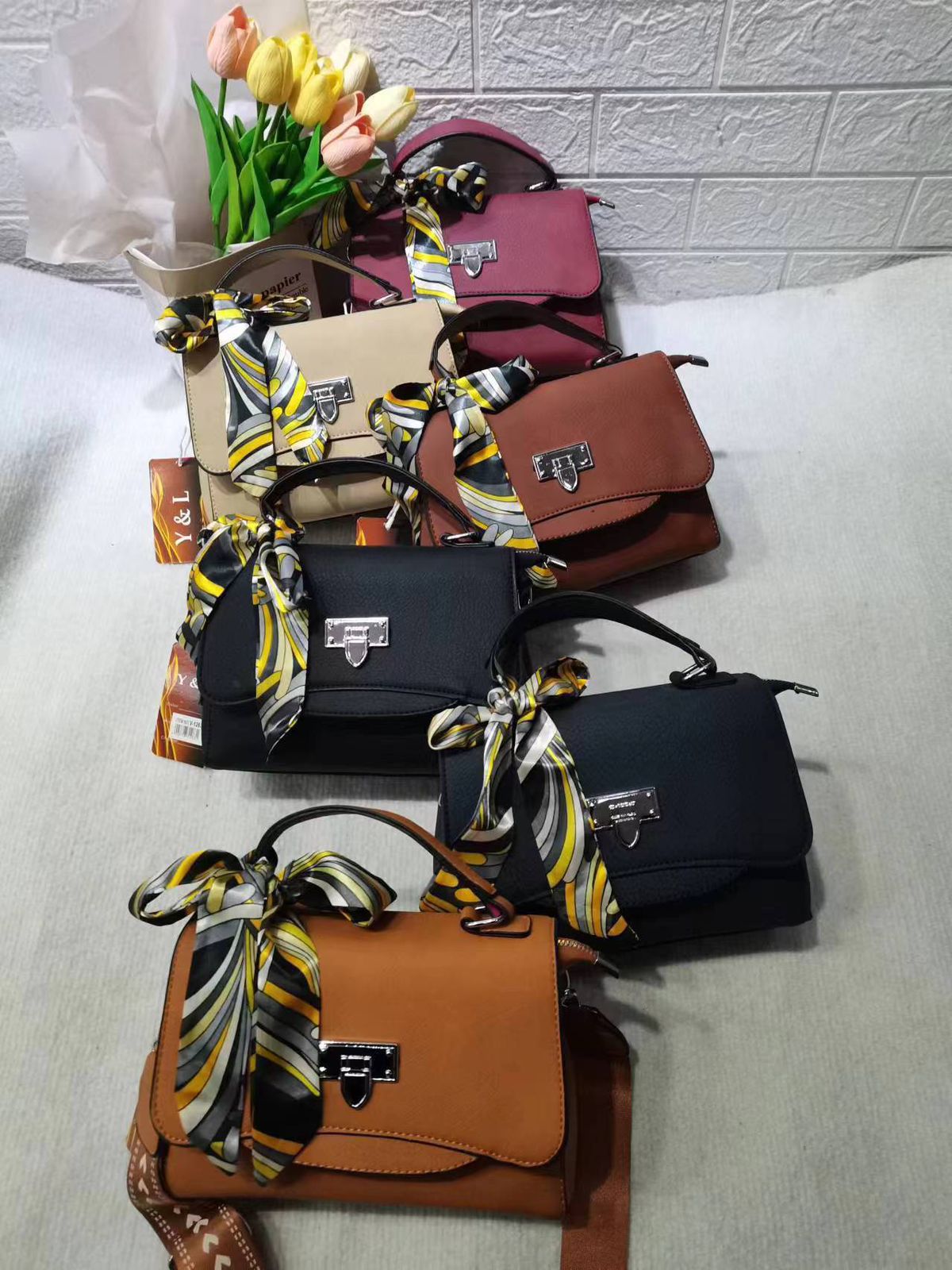 Elegant Bowknot Handbag – Multi Colors