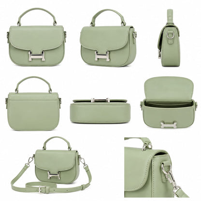 Mini Saddle Crossbody Bag with Buckle | Lace & Luxe