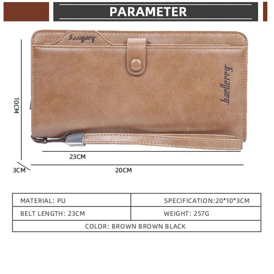 Phone Wallet for Women and Men, Multi Pocket Wristlet Purse, Zipper Travel Organizer, Cell Phone Holder, Gift for Her