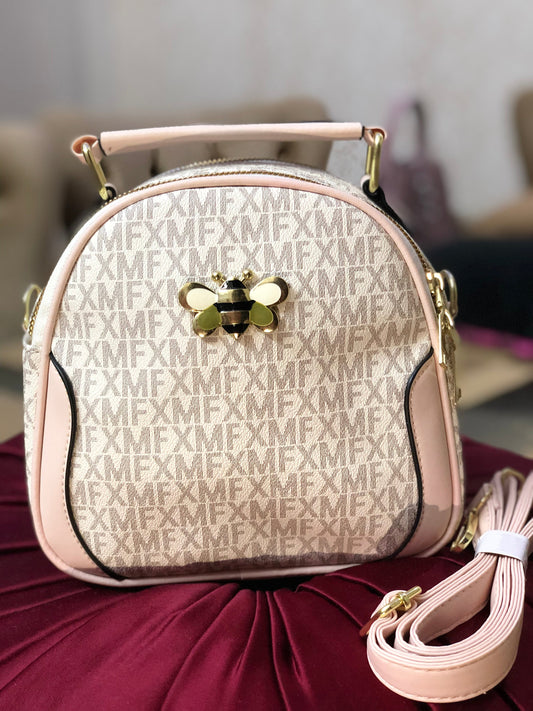 Luxury Monogram Crossbody Handbag for Women in Pakistan – Stylish Bee Charm Purse