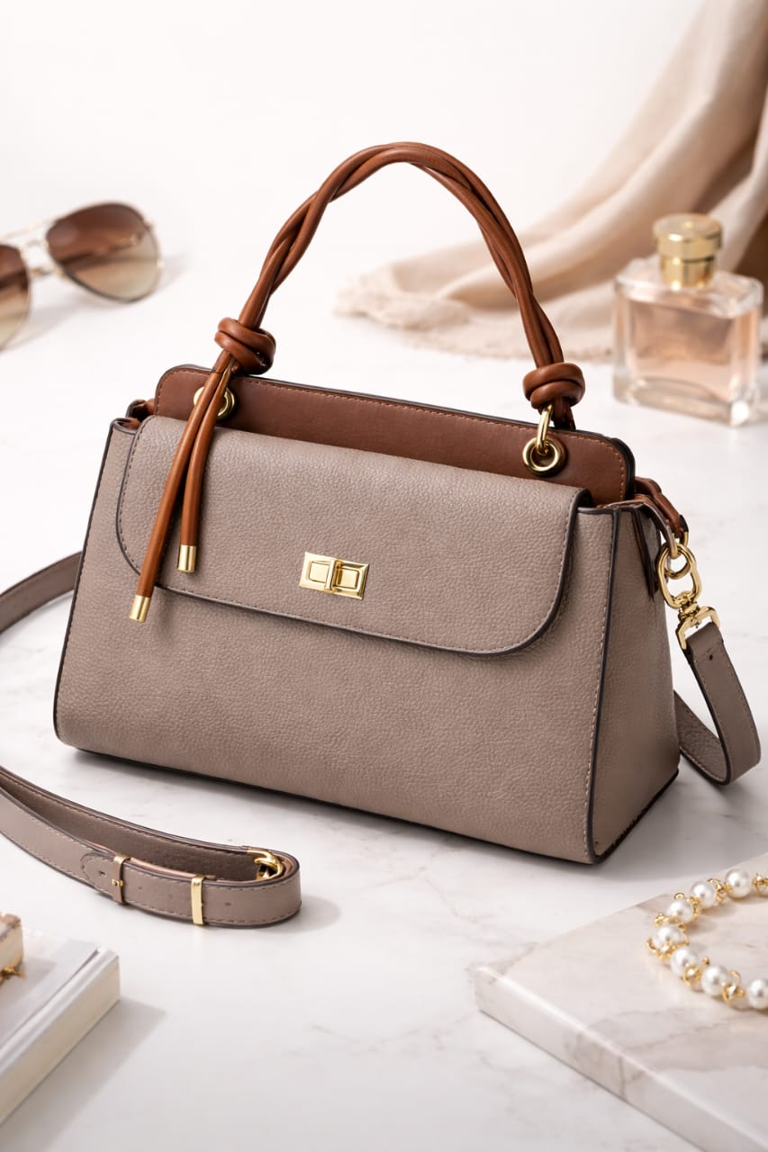 Elegant Women’s Crossbody Shoulder Bag – Premium Faux Leather Handbag for Daily & Office Use