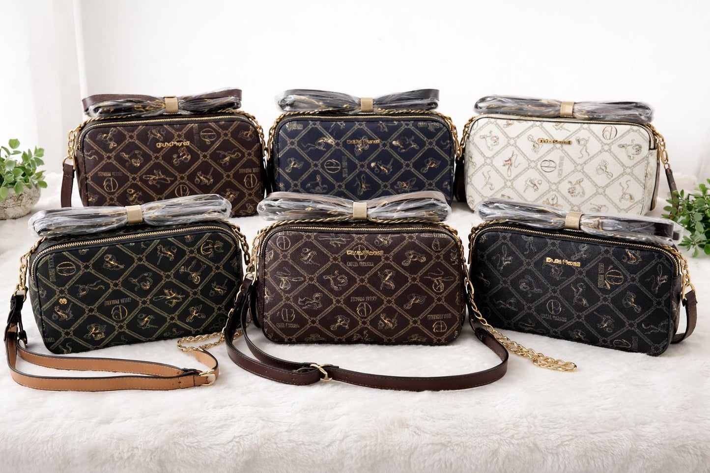 Crossbody Purse Women, Small Shoulder, Monogram Style, Everyday Luxury, Gift for Her